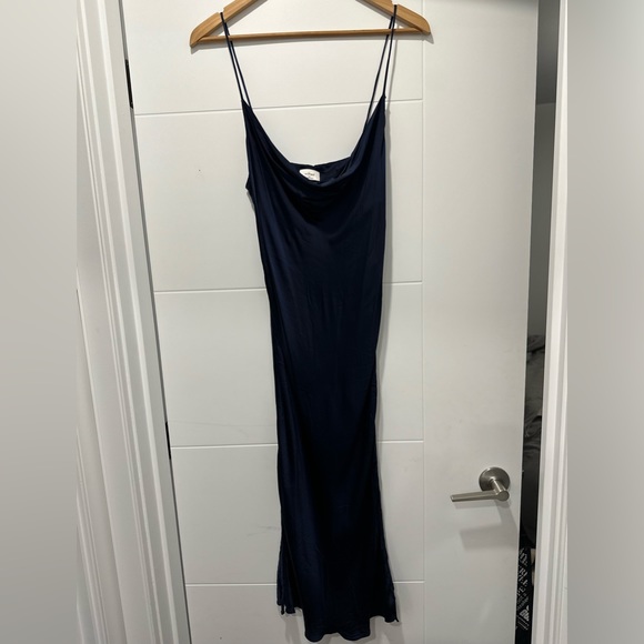 Gorgeous deep navy blue dress. Worn once. - Picture 1 of 5